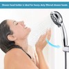 LIAMGUS Shower Head Holder, Shower Head Holder Replacement, Adjustable Shower