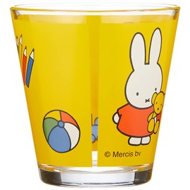 Space Joy 8644002MH Dick Bruna x Space Joy Miffy Glass, 8.5 fl oz (250 ml), Home 8644002MH
