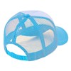 lycycse Sombrero de cara sonriente para mujer, de malla, neón,