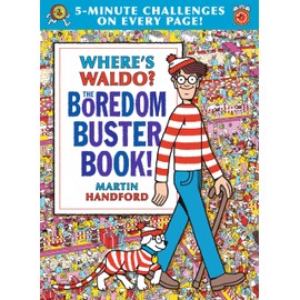 Where's Waldo? The Boredom Buster Book: 5-Minute Challenges: (Hidden Object Activity Book with Search & Find Puzzles, Mazes, Connect-the-Dots, ... Word Searches & Spot-the-Difference Games)