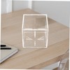 Outanaya Acrylic Display Case for Baseballs Transparent Cube Holder with