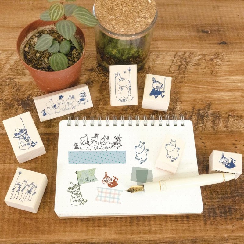 Beverly Moomin Stamp Stamp TSW-137 Moomin Family