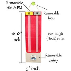 Calendario visual y gráfico de tareas – Planificador de responsabilidad diaria con 60 tarjetas de imágenes para apoyar las rutinas y la estructura de aprendizaje en casa por la mañana y la hora de