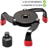 Eastyard Universal Oil Filter Wrench Adjustable 3 Jaw Oil Filter