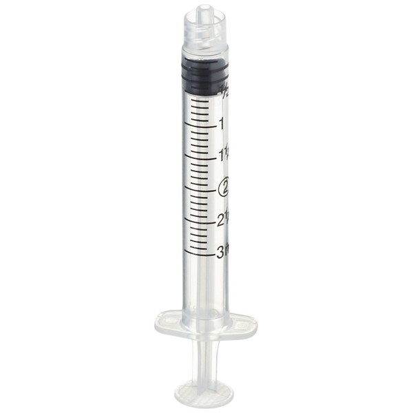 Servoprax Mediware I3 0501 Disposable Syringes with Luer Lock 2.5/3