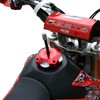 ジータレーシング(ZETA RACING)CR85R '00-07, CRF150R '07-25 ガスキャップ レーサー用 レッド F6503