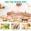 Dumpling Maker, 6-Pack Wrap Maker, Stainless Steel Dumpling Makers for