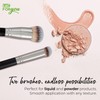 LAC FOR YOU Set of 2 Foundation and Concealer Brushes