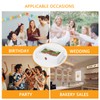 Aufind 6pcs Cake Boxes with Cake Board, 19x14x4.5 Inches White