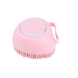 Groom & Clean 2-in-1 Pet Brush from Clean Pet Brand (Pink)