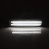 GTINTHEBOX Clear Front Bumper Switchback LED Paking Signal Lights For