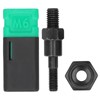 Rivet Gun Tool Head Alloy Steel Threaded Mandrel Hand Operated