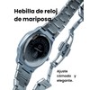 Reloj de lujo para hombre correa de acero inoxidable minimalisa