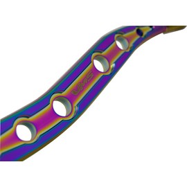 VMS Racing Dual Bend SHORT THROW SHIFTER in NEO CHROME NeoChrome CNC Aluminum Metal for Honda Civic CX LX DX EX Si CRX CTR iTR VTEC V-TEC LS GS GSR 2DR 4 DR 2 4 Door Coupe Hatchback HB JDM 88 89 90 91 92 93 94 95 96 97 98 99 00