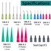 20 pack 1ml, 3ml, 5ml, 10ml, 20ml Dispenser with 30ml+50ml