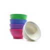 CaliBowl Non-Spill Plastic Bowl Set - 20oz Reuseable Kitchen Bowls