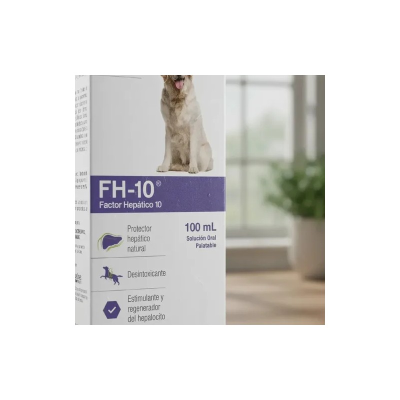 FH-10 Factor Hepatico Perro 100 ml Pet-Medica