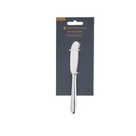 MasterClass Coltello da Burro in Acciaio Inox, Argentato, 16 x 2 x 0,5 cm
