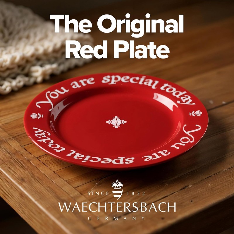 Waechtersbach "You Are Special Today Red Plate - 10.63" Decorative