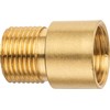 ABUS 2203 Gold Door Viewer with Privacy Screen, Wide Angle