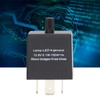 LED Flasher Relay Adjustable Frequency 3 Pin ABS Waterproof Module