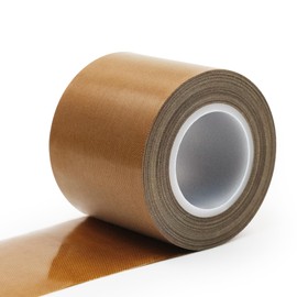 Yozxviu Teflon Tape, 2 Inch x 33 Ft x 0.18mm, PTFE High Temperature Tape for Vacuum Sealer Machine, Hand Impulse Sealers Insulation