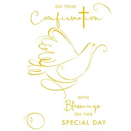 On Your Confirmation With Blessings On This Special Day Card Lovely Verse