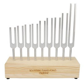 NSXAYIWE Tuning Fork Set, Portable, Improves Perception, Music Tones, Tuner, Chakra Tuning Fork, Tuning Energy Fork, Compatible with Meditation, Yoga