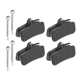A ABSOPRO Disc Bike Brake Pads with Split Pin for SHIMANO Saint BR-M8 Set of 8