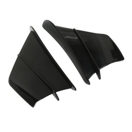Motorcycle Side Spoiler, Motorcycle Trim Winglets Front Trim Aerodynamic Winglets Wings Replacement for 400 250 Z900 Z1000 (Glossy Black)