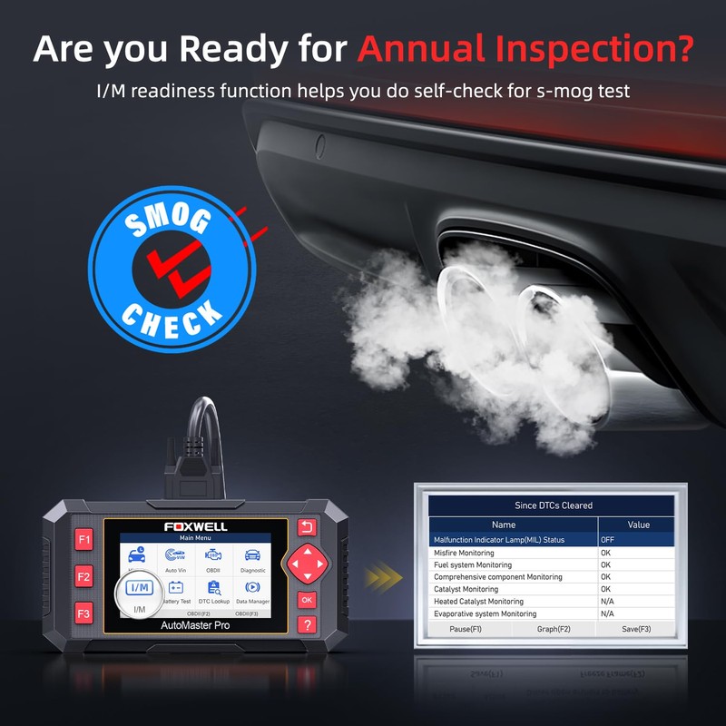 FOXWELL FOXWELL Car Scanner NT604 Elite OBD2 Scanner ABS SRS