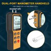 Pressure Gauge, Professional Air Pressure Gauge, Handheld HVAC Pressure Gauge,