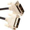 kenable DVI PC/Laptop Monitor Display Cable 18+1 Male Plugs with