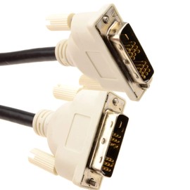 kenable DVI PC/Laptop Monitor Display Cable 18+1 Male Plugs with Ferrites 1.8m [1.8 metres]