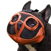 Short Snout Dog Muzzle- Adjustable Bulldog Muzzle Breathable Mesh Dog