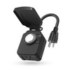 BN-LINK 24-Hour Mechanical Outdoor Light Timer, Waterproof, Heavy Duty, 15A
