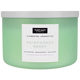 Tuscany 15 oz. Rainforest Reset Soy Blend Jar Candle One Size