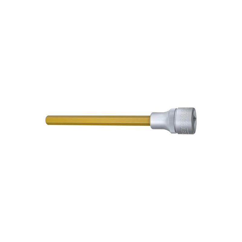Hazet Screwdriver Socket 986SL-8, Inner Hexagon 8 mm, 1/2 Inch