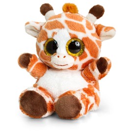 Keel Toys Animotsu Giraffe Soft Plush Toy brown / white