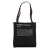 Funny College Dorm RA Definition Tote Bag