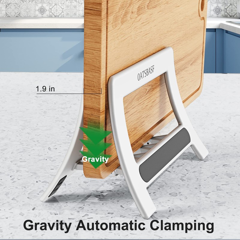 xuenair Cutting Board Holder, Cutting Board Rack Chopping Board Holder,Auto