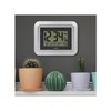 La Crosse Technology 513-1918S-INT Atomic Digital Wall Clock with Outdoor