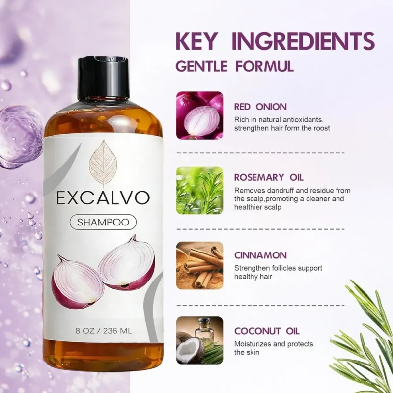 Shampoo De Cebolla Generic Para Crecimiento Capilar