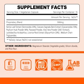 Nature4u Limpieza Intestinal 15 Días Detox Colon