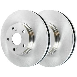 AutoShack Front Brake Kit Rotors and Ceramic Pads Pair of 2 Driver and Passenger Side Replacement for 1999-2001 Lexus RX300 3.0L V6 AWD FWD RSCD41268-41268-707-2-4