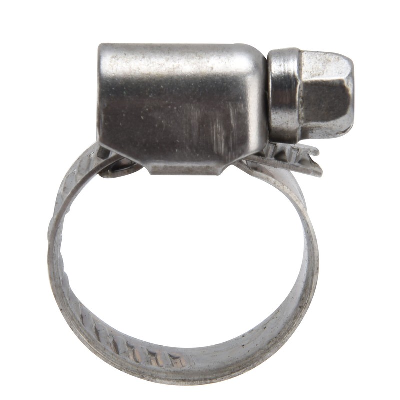 30Pcs Hose Clamps German Style Adjustable 304 Stainless Steel Fuel