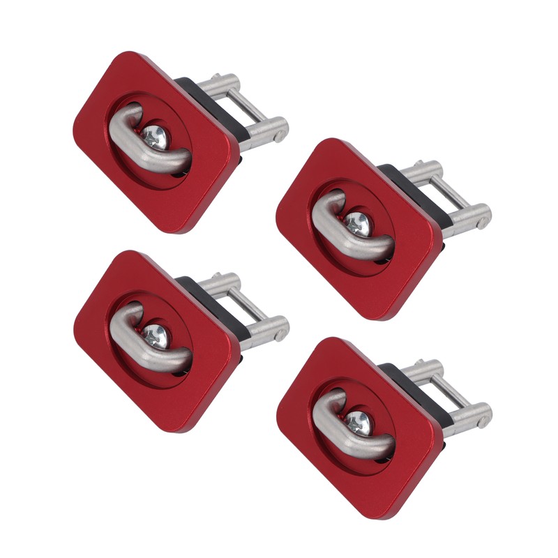 4pcs Truck Bed Tie Down Anchors 1000 LBS Bearing Stainless