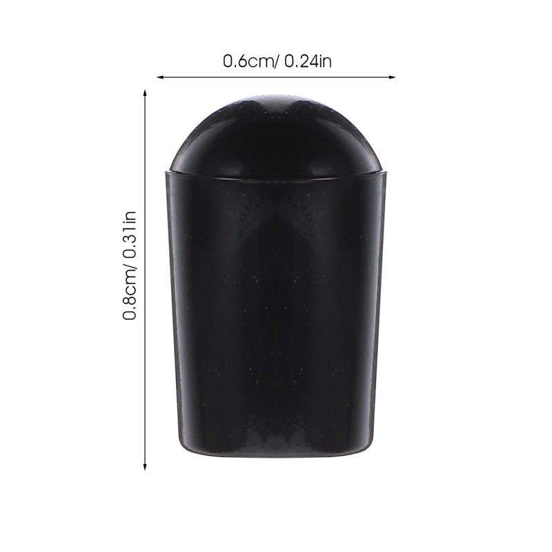 Unomor Hanger End Protective Caps 100Pcs Rubber Covers for Wire