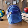 Labriciyon 1Pc Blue Mini Doll Backpack School Bag Model Dollhouse
