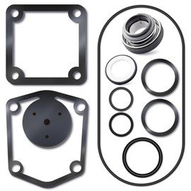 Esttlamer 2" Mechanical Seal Repair Kit Replacement for Predator 2in 212cc Semi-Trash 63405 56160 For Pacific HydroStar 2IN 212cc 61986 68375 69774 Water Pump, Gasket Seal Flapper Washer O-Ring